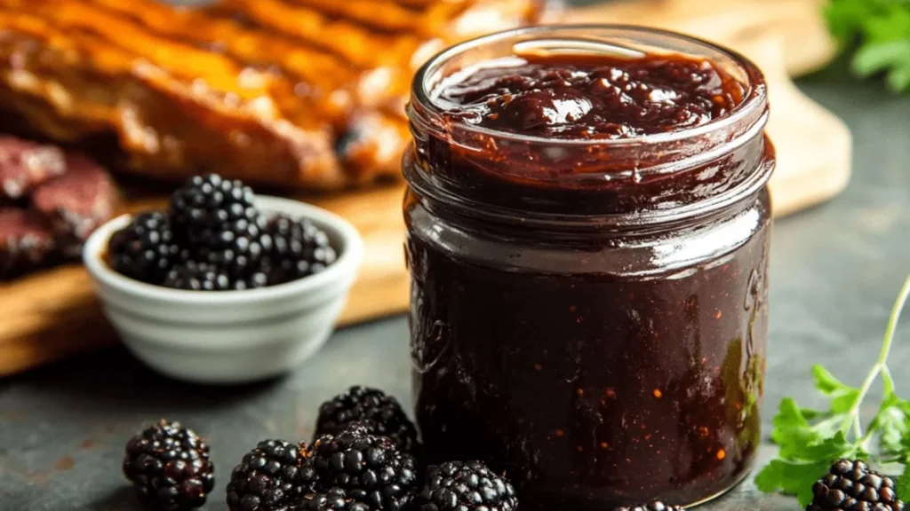 Blackberry Chipotle BBQ Sauce Recipe
