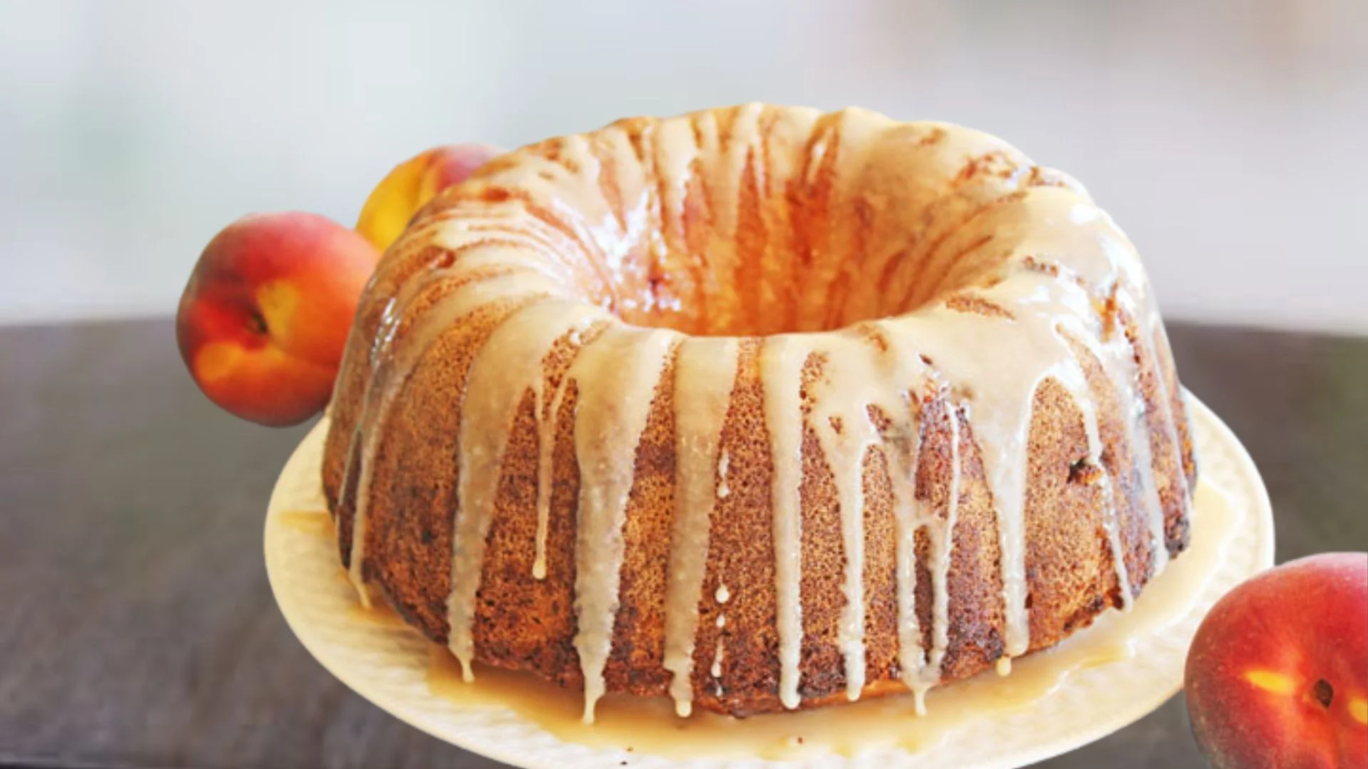 Peach Cobbler Pound Cake Recipe