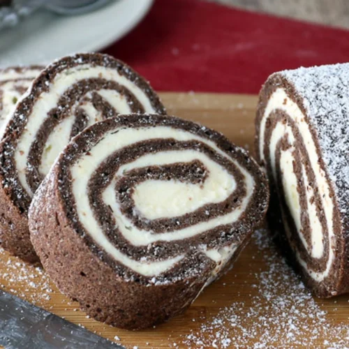Chocolate Roll Cake Recipe